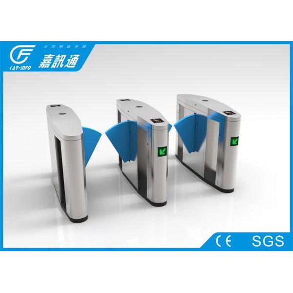 Facial Recoginition Flap Electronic Turnstile Gates Anti - Reverse Function1400