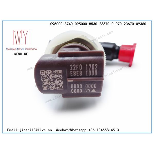 DENSO GENUINE AND BRAND NEW COMMON RAIL FUEL INJECTOR 095000-8740, 095000-8530, 23670-0L070, 23670-09360 FOR TOYOTA HILU