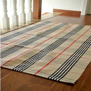 Hand-woven mat Cotton material Children's mat