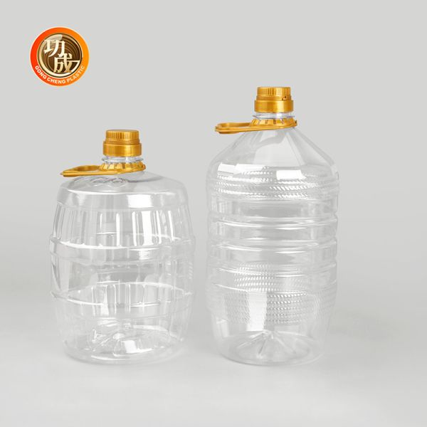 Food Grade Plastic Condiment Bottles Screw On Lid Custom Weight Options Ideal