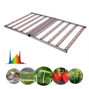 ANDY Foldable Dimmable 4x6ft 10 Bar 1000W Full Spectrum LED Grow Light