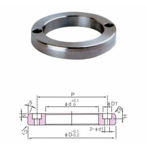 SKD61 DIN Plastic Injection Mold Parts , MISUMI Locating Rings A Type B Type