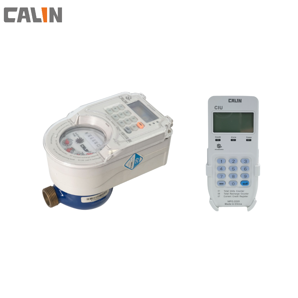 Split Keypad Water Prepaid Meters With Lora Connection And STS Compliant