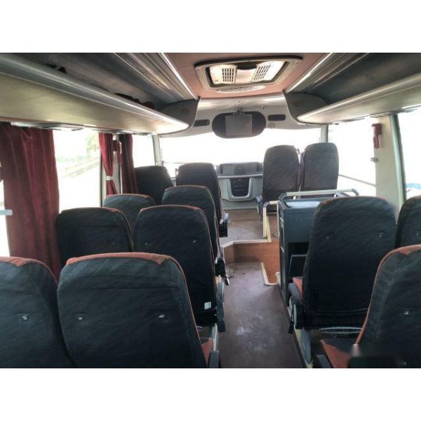 Used Yutong Bus ZK6127 Double Glass 50 Seats Rear Engine Left Steering Double Doors