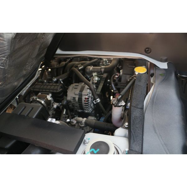 Box Truck Van Loading 2 Tons Foton Cargo Truck Wingspan Box 3 Meters Long One Row Cab