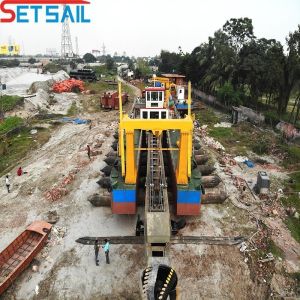 QHCSM-61 Hydraulic Cutter Head Cutter Suction Dredging Sand Machinery with