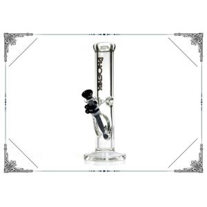 Quality PHOENIX STAR 9MM Glass Bongs Straight Tube Smoking Water Pipe for sale