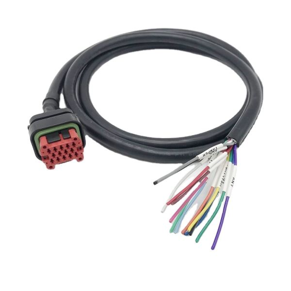 Custom Auto ISO Connector Male Female Harness for European Market Canbus Wire Assembly