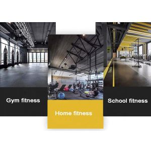 Customized Colors Thick Rubber Gym Floor Mat for Home Gym Project Solution