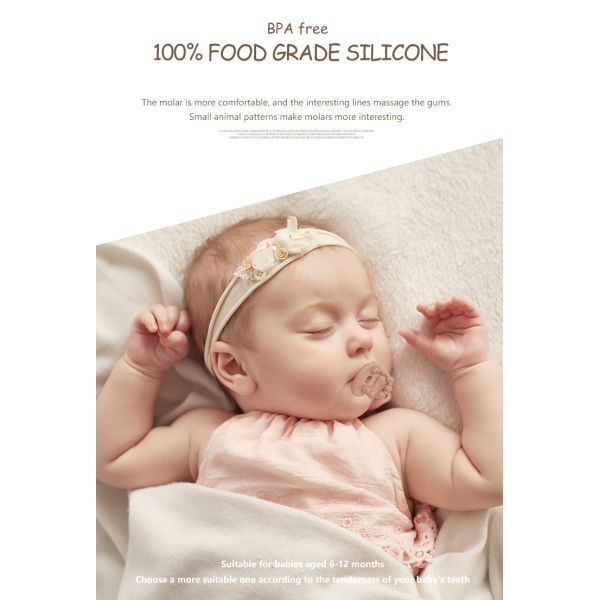 Multi Color Silicone Children Wooden Toys Wristband For Infant