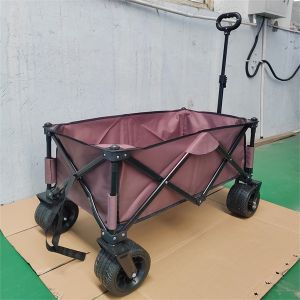 Customizable Folding 4 Wheel Wagon All Direction Foldable Wagon Cart