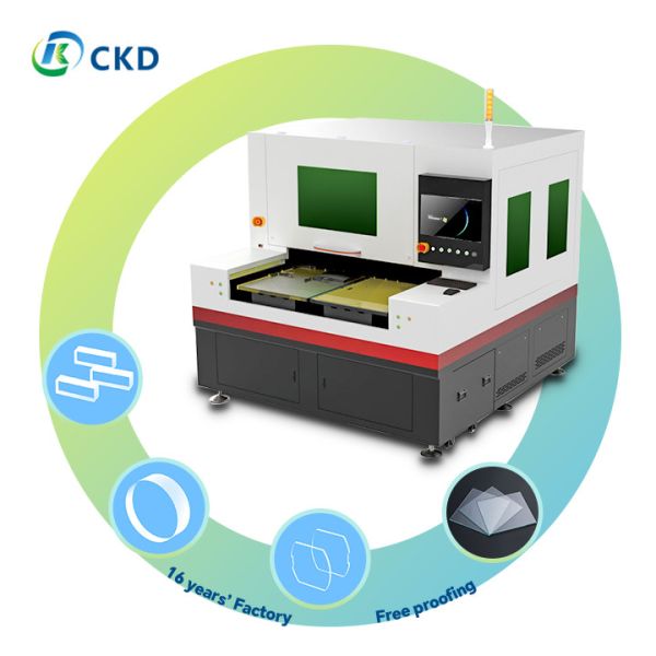 Safe and Precise Colored Glass Cutting Machine Irregular Glass Cutting for