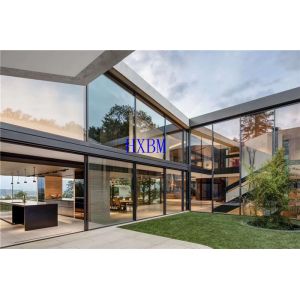 China Anodized 5mm 12A Glass Double Glazed Aluminum Windows on sale