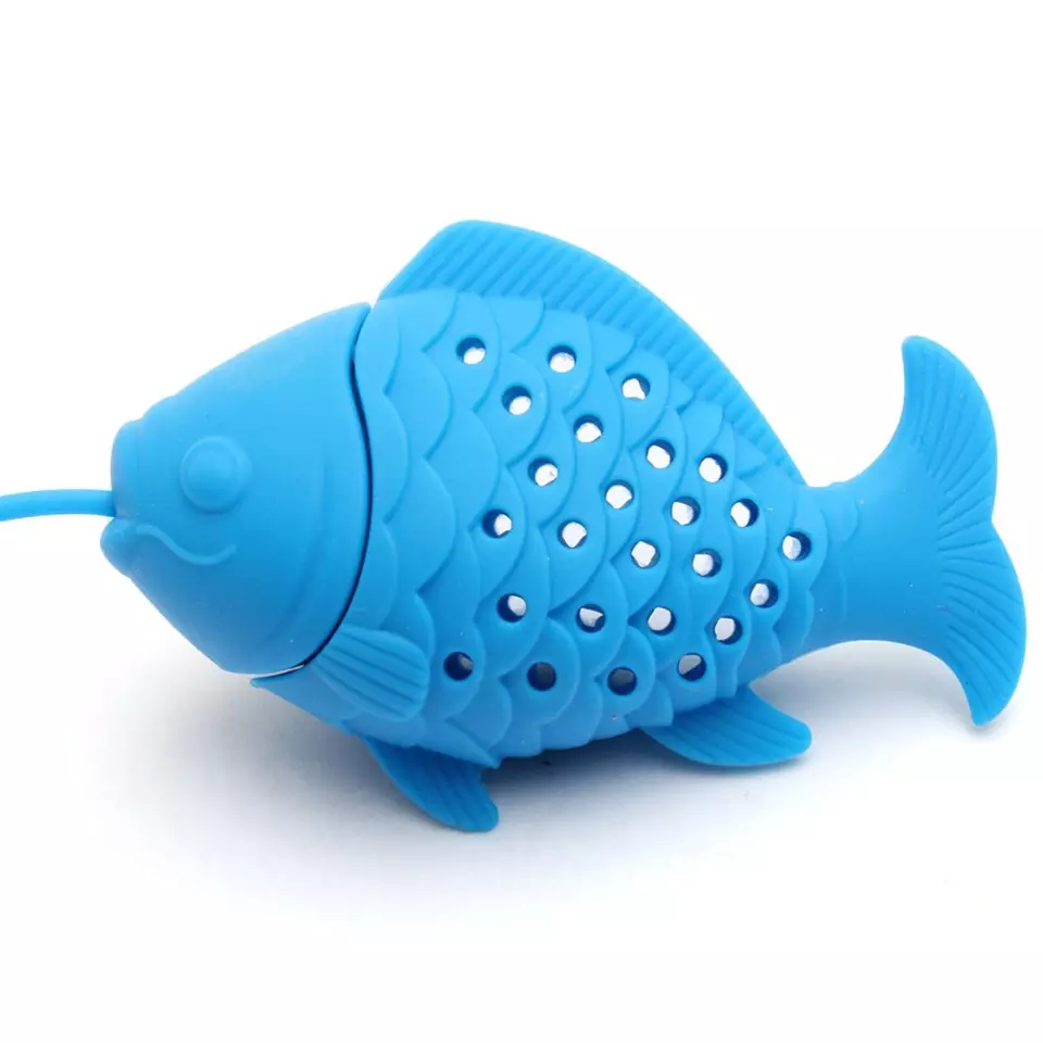 PORTABLE Eco Friendly Tea Infuser with Reusable Silicone Strainer and Multi Colour