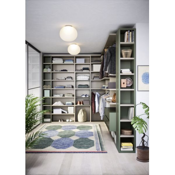 Buy Mint Green Customized Wardrobe Closet Bespoke EB Walk In Wardrobe Closet at wholesale prices