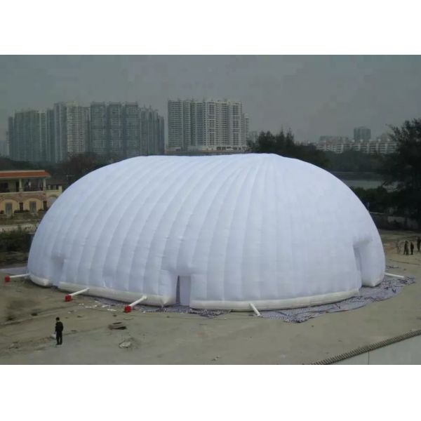 Buy Plato Inflatable Dome Tent Large PVC Tarpaulin Inflatable Structure at wholesale prices