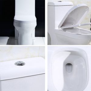 Water Efficient American Standard Elongated Toilet Easy Installation