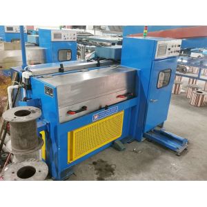 China Flat Belt Drive Spray Type Fine Wire Drawing Machine on sale
