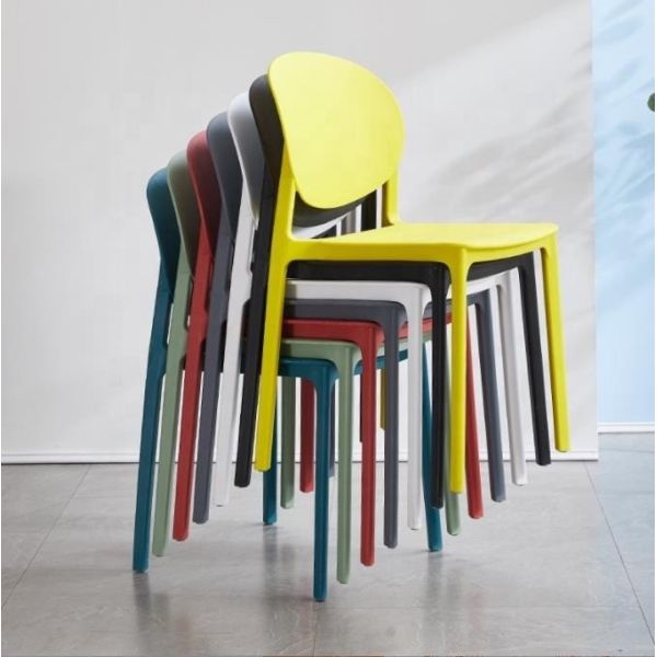 Buy Modern Stackable Polypropylene Dining Chair 45x45x80cm at wholesale prices