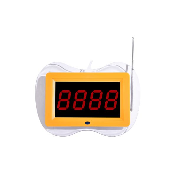 China supply wholesale wireless waiter pager display receiver and call button for restaurant and hotel