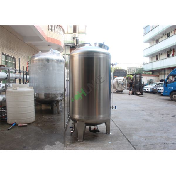 Desalination RO Plants Pure Water Treatment Machine For Brackish Water / Seawater