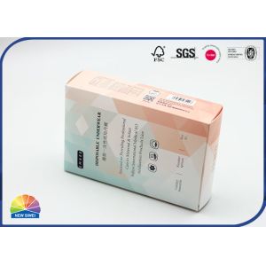 Custom Paper Folding Box 4C Print Matte Lamination Recycled Box