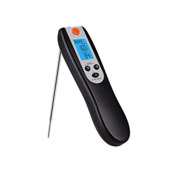 Instant Read Foldable BBQ Meat Thermometer , Digital Meat Thermometer With