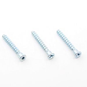 ISO9001 Certified Hex Head Wood Screw Furniture Screws Hexagon Socket Confirmat