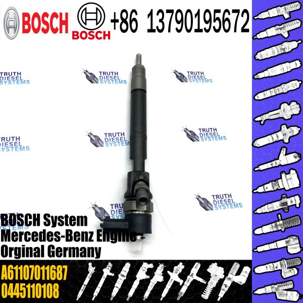 Diesel Injector 0445110189 0445110190 a6110701687 6110701687 For Mercedes-Benz Sprinter 2002-2006 CDI