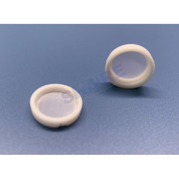 Infusion Disc Filter 25µM Nylon Mesh OD15.7×3.0mm Housing In White PA6