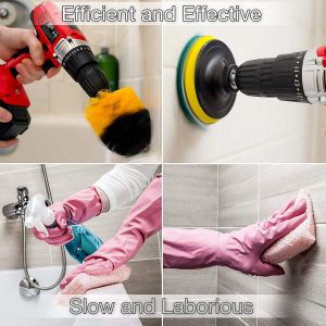 14pcs Power Drill Brush Attachment 3.5"