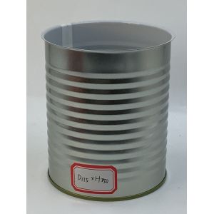 175mm Three Piece Tin Food Containers 3KG Capacity Customizable Printing