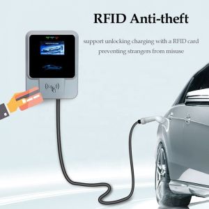 Single Phase 7KW EV Charger Wallbox 32A AC EVSE for Mercedes