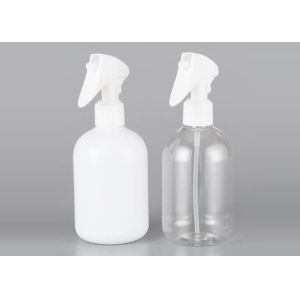 300ml 500ml PET Plastic Bottles With Sprayer Triger