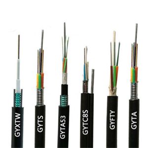 Quality GYTA Fiber Optic Cable Single Mode Outdoor Communication Use for sale