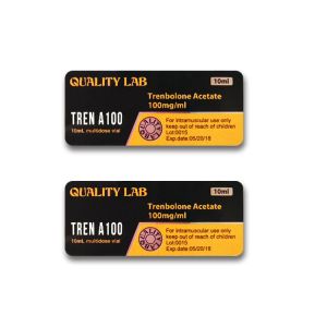 HG Hormone Hologram 10ml vial Glass Vial Labels