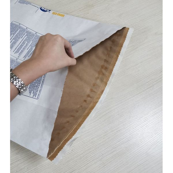 Customized Surface Handling Heat Sealed Paper Bags For Food Preservation