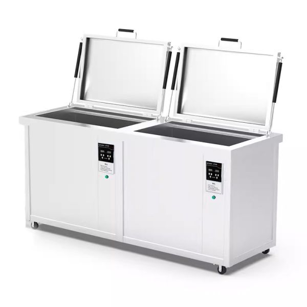 1500W Industrial Ultrasonic Cleaner 96L Stainless Steel Tank Adjustable Timer