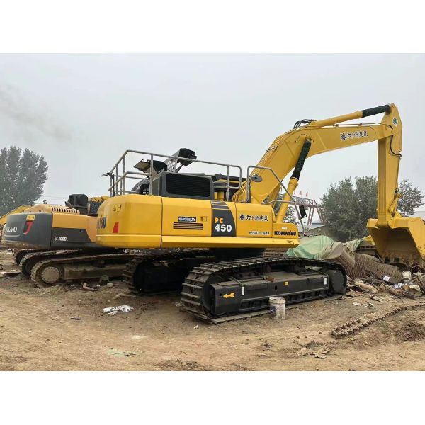 45Ton PC450 Second Hand Komatsu Excavator Used Large Excavators