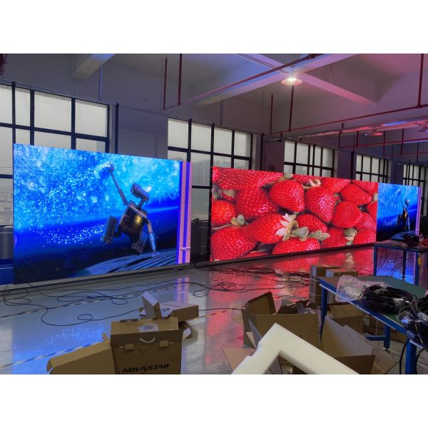 Large Full Color Outdoor Led Display Video Screens Stage 250x250mm