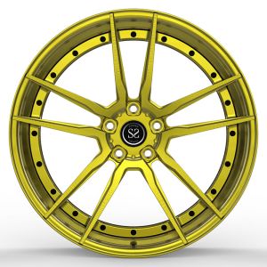 22 Inch 5*120 2 Piece Forged Deep Concave Forged Wheels For Luxury Cars