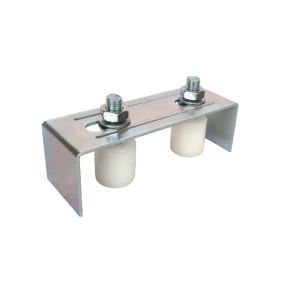 Quality Fixing Sliding Gate Bracket Kit 30x40 Nylon Guide Roller for sale