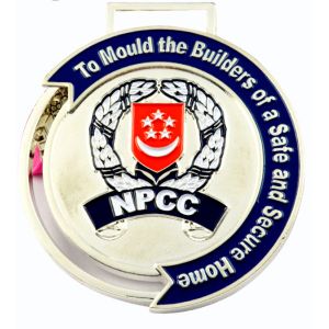 Custom High Quality Lanyard Metal Medal for Sport ,High Quality Enamel Metal