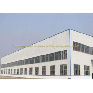 Car Warehouse Q235, Q345 Steel Fabricated Warehouse Warhouse Steel Structure