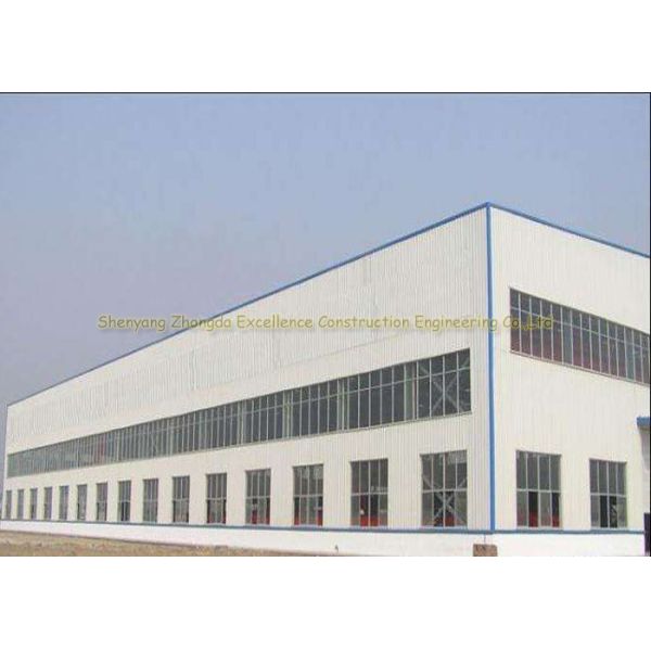 Car Warehouse Q235, Q345 Steel Fabricated Warehouse Warhouse Steel Structure