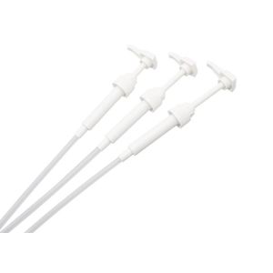 FR Closure Square Head Sauce Dispenser Pump For Coffee Juice Food Grade PP