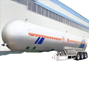 China CIMC semi-trailer manufacturers provide 3-axle pressure vessel semi-trailer new tanker at low price on sale