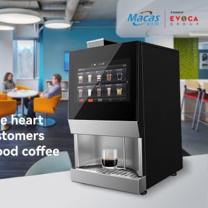 Stainless Steel Coffee Dispenser Machine With Self-Cleaning Feature