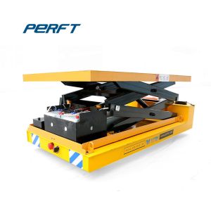 Automatic Hydraulic Motorized Transfer Cart For Heavy Loading