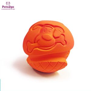 Customized Pets2go 72mm Pet Rubber Ball For Cat Dog